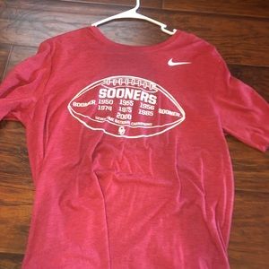 OU sooners Nike T-shirt